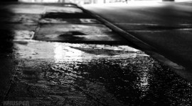 A rainy day in Brooklyn